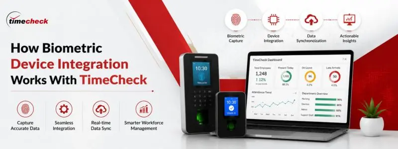 How Biometric Device Integration Works With TimeCheck