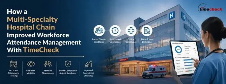 How a Multi-Specialty Hospital Chain Improved Workforce Attendance Management With TimeCheck