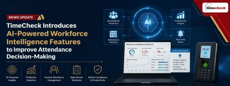 TimeCheck Introduces AI-Powered Workforce Intelligence Features to Improve Attendance Decision-Making