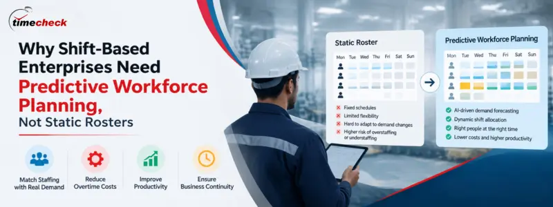 Why Shift-Based Enterprises Need Predictive Workforce Planning, Not Static Rosters